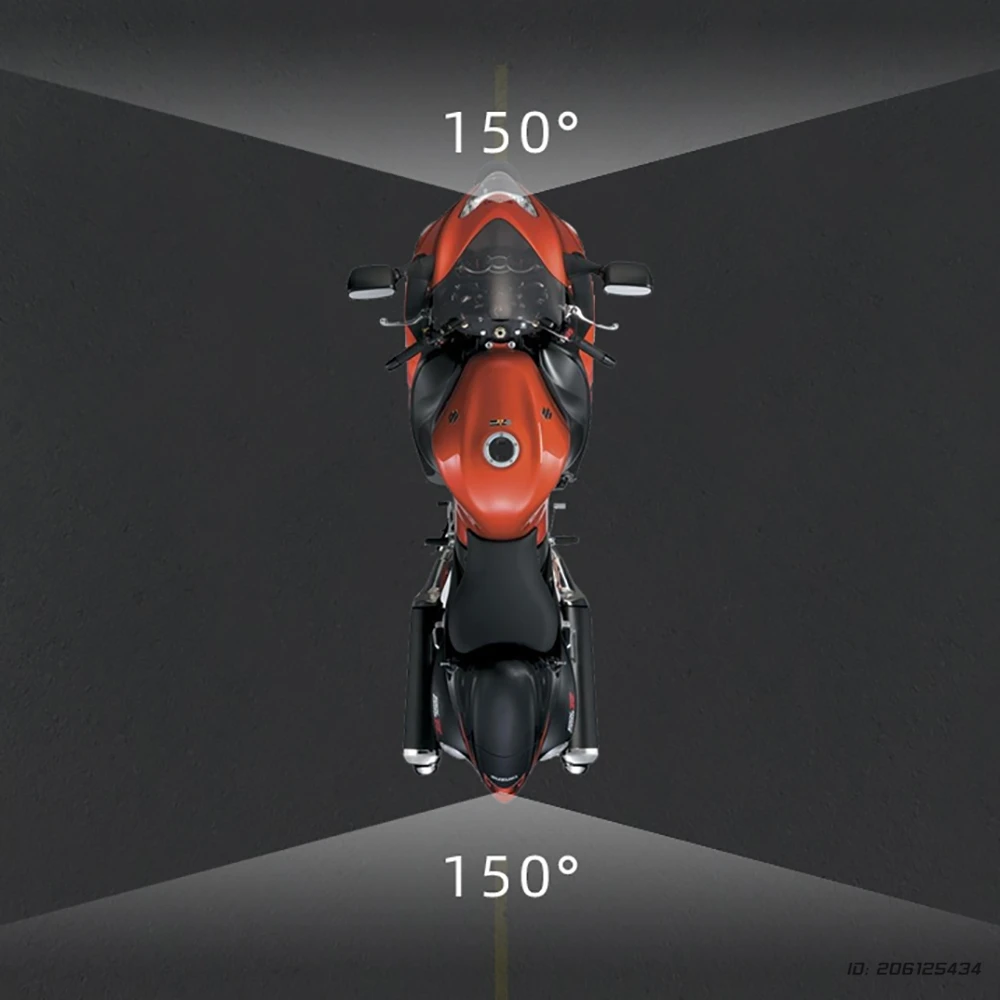 دراجة نارية مسجل قيادة مراقبة ضغط الإطارات مقاوم للماء دراجة نارية مسجل GPS للرؤية الليلية رصد موتو الملحقات #5