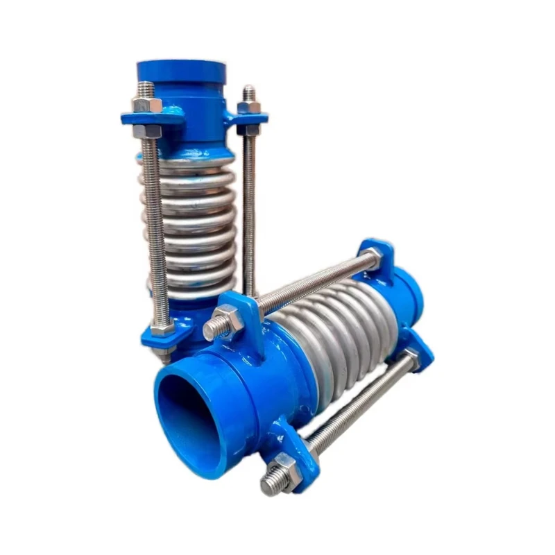 Stainless steel smooth finish, epoxy coated welded bellows expansion joint for flange connection of water pipe system