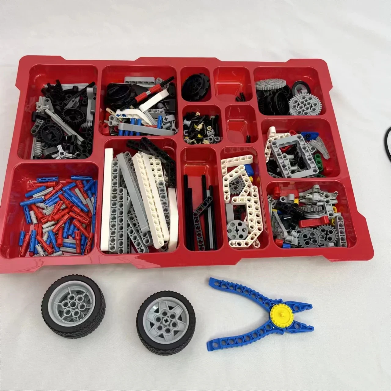 Juego de expansión EV3, juguetes de vástago, Robot educativo, bloques de construcción de programación, juguete DIY y modelo de construcción toy45544 + 45560