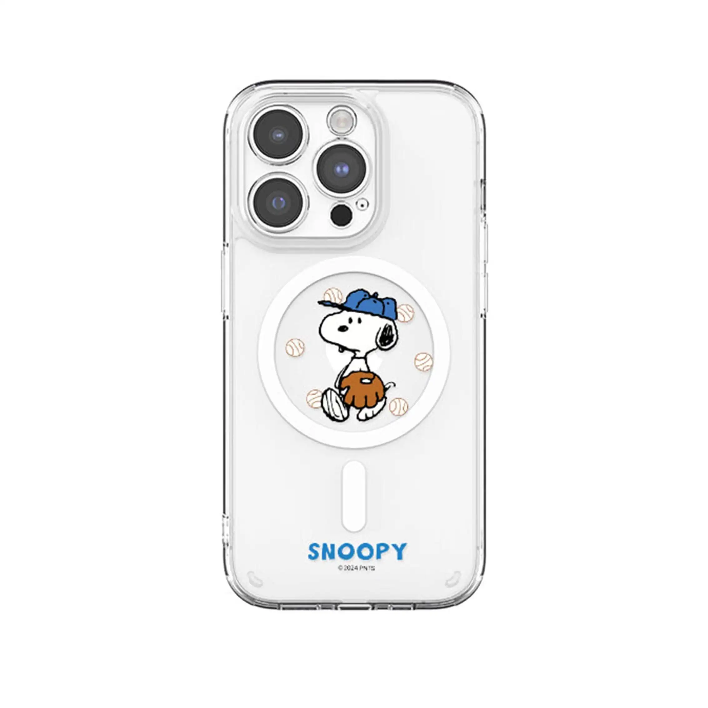 Lovely S-Snoopy Charlie Brown Wireless Charging Case for iPhone 17 Air 16 E 15 14 13 12 Mini 11 Pro Max Acrylic Silicone Cover