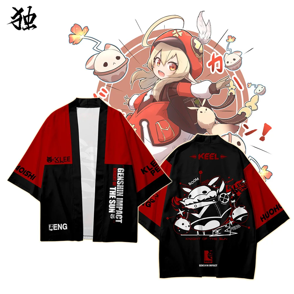 Plus Size Kawaii Cartoon Anime Allentato Giapponese Streetwear Cardigan Donna Uomo Harajuku Haori Kimono Cosplay Top Camicie Yukata