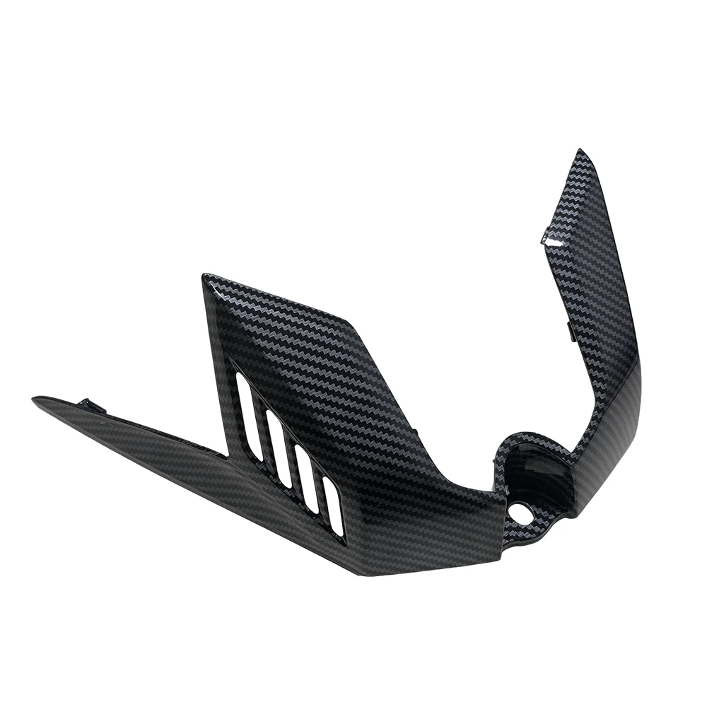 Motorcycle Carbon Fiber Pattern Gas Tank Middle Cover For YAMAHA YZF R1 R1M 2020-2026 Front Panel Fairing Fuel Box Guard Cowl