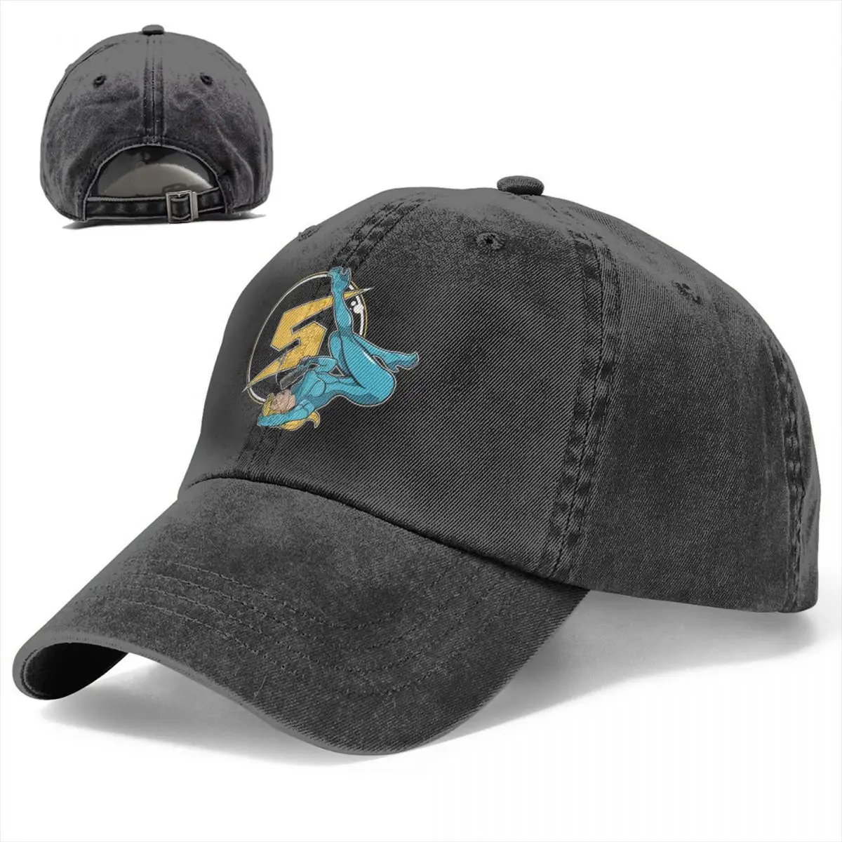 Brinstar Bombshell Baseball Caps Peaked Cap Metroid Samus Aran Game Sun Shade Hats for Men