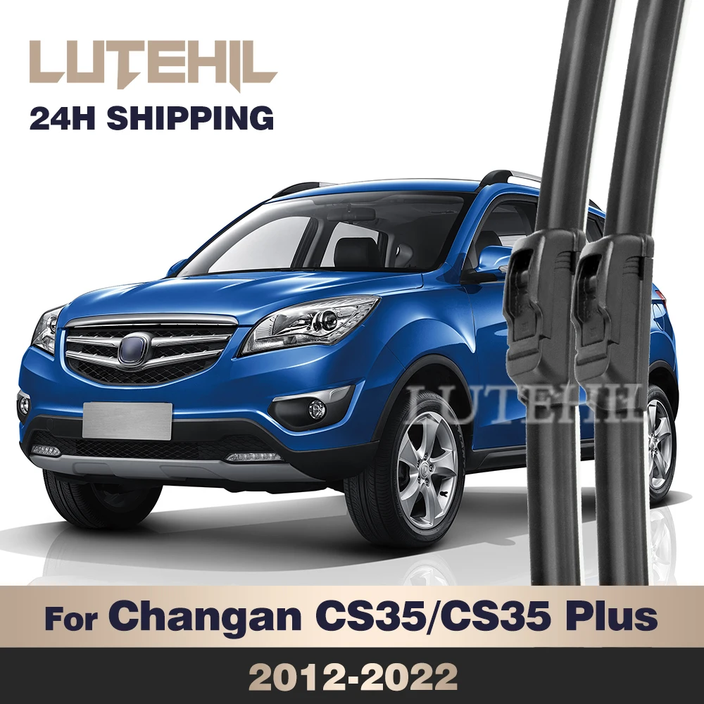 

For Changan CS35 / CS35 Plus 2012-2022 2020 2021 Wiper Front Wiper Blades Windshield Windscreen Window Brush 22"+18"