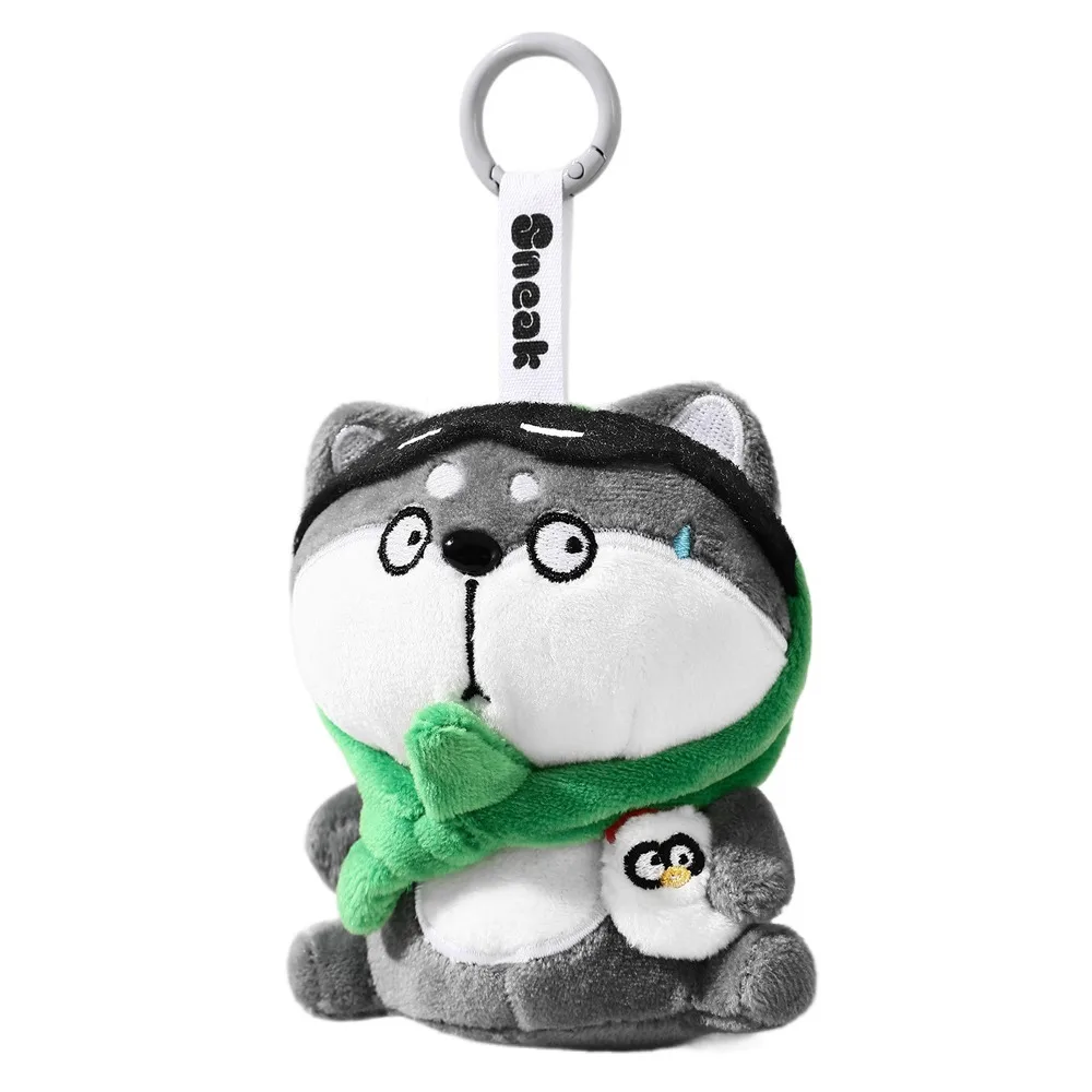 

Creative Thief Feeling Capybara Keychain Keyring Fluffy Panda Doll Keychain Comfort Soft Animals Keychain Home Decor