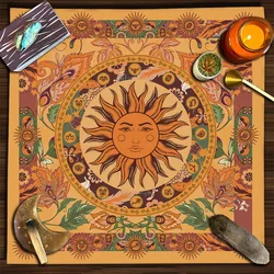 Tarot Tablecloth Mandala Tree of Life Butterfly Mushroom Constellation Velvet Tablecloth party table cloth decoration