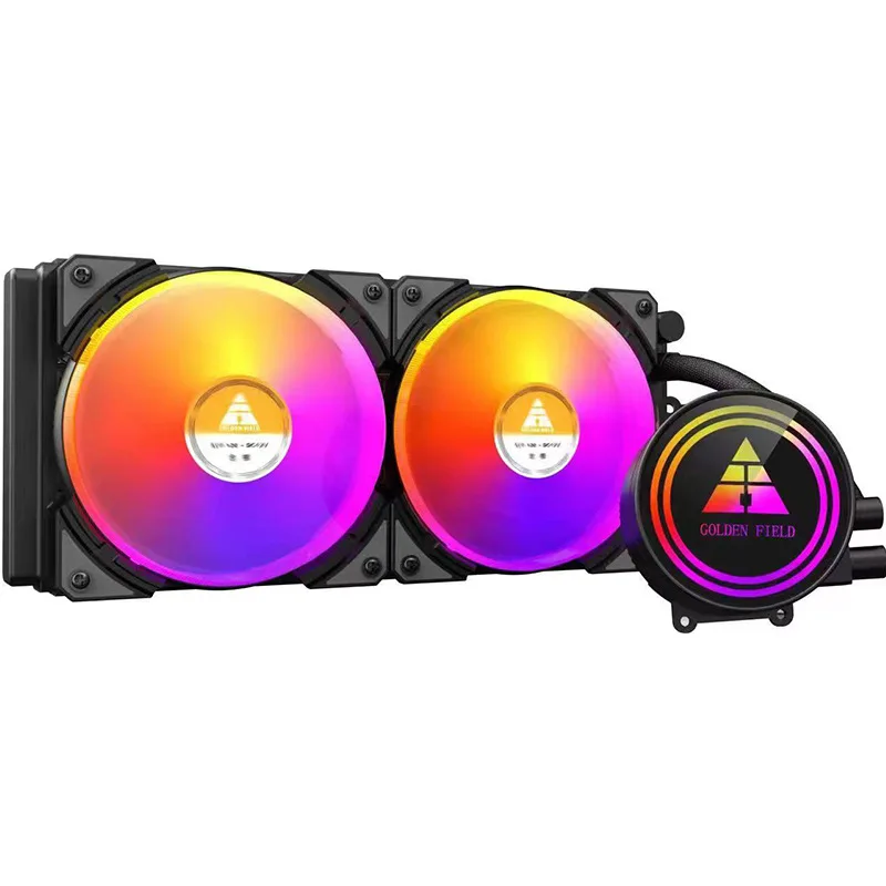 Adatto per Jinhetian Blue Ocean radiatore raffreddato ad acqua integrato 120/240/360 Symphony rgb set di ventole CPU silenziose