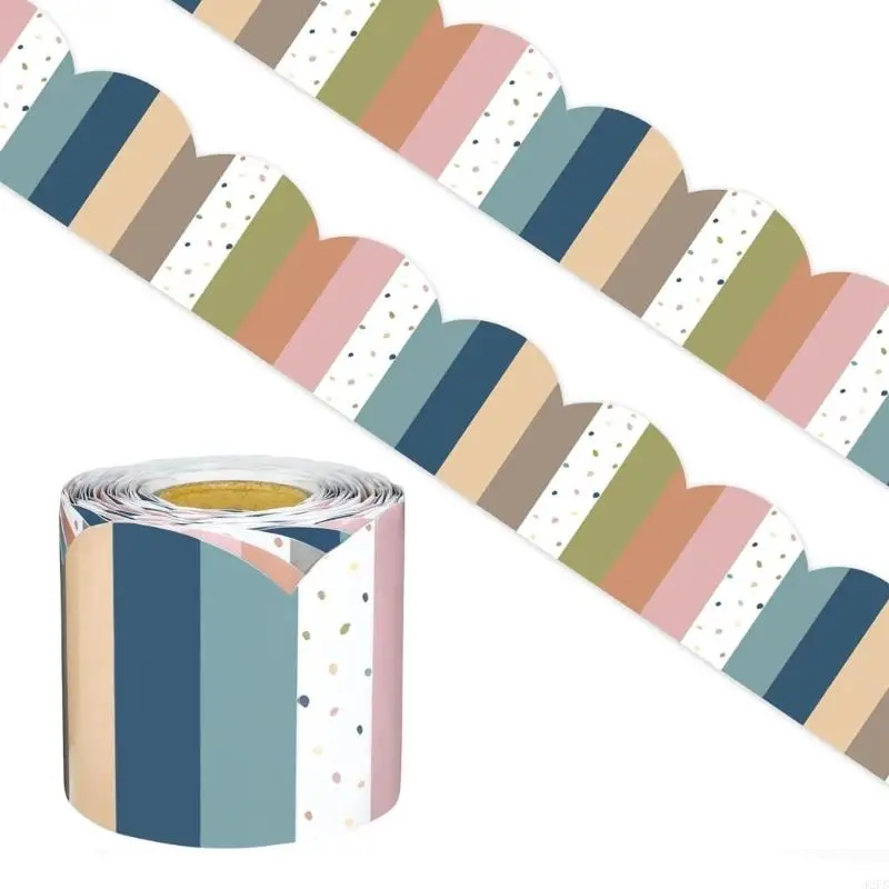 

J2FC 15,2 млн. Красочная доска объявлений пограничной границы декоративная клейкая наклейка на борту для школьной наклейки для