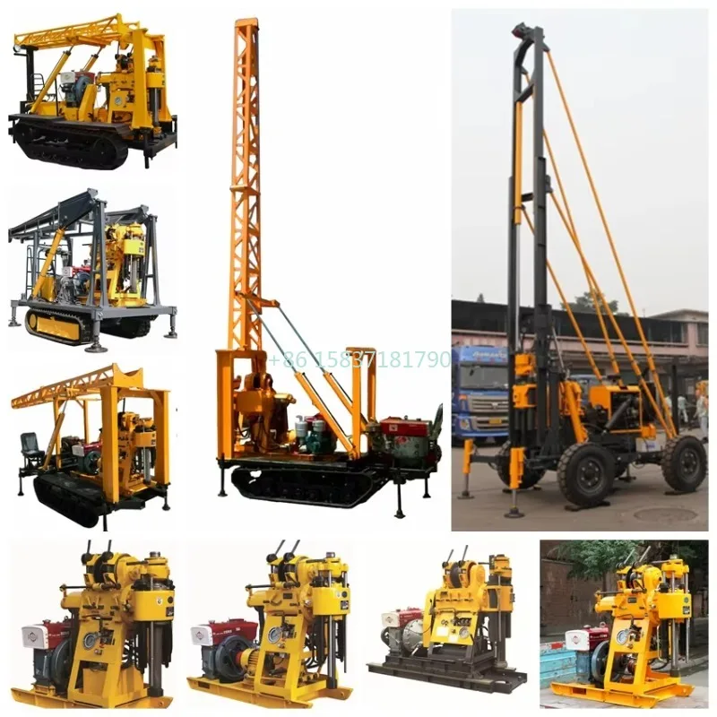 High Performance Core Drilling Rig Multifunctional Sampling Drill Rig Mining Small Water Well Drilling Rig Machine Burkina Faso