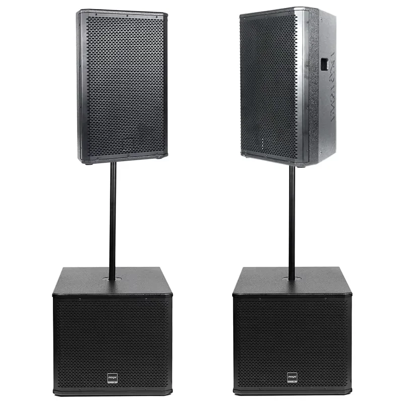 Speaker Audio System Sound Dj Party Outdoor Stage Church Bars Passive Active 15 Inch Woofer Bass Subwoofer Professional Speakers