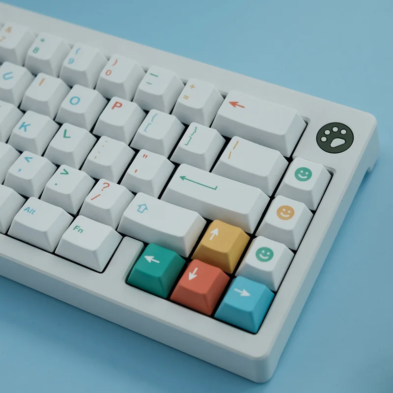 162 Keys PBT Cool Kids Keycaps Keycaps Cherry Profile DYE-SUB Keycaps For Cherry MX Switch Mechanical Keyboard gk61/64/68/84/tkl