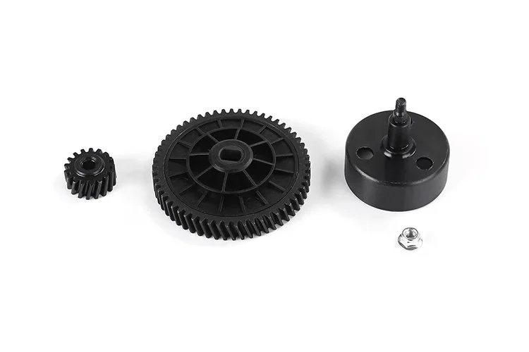 Conjunto de copo de embreagem de engrenagem cônica de material de aço reforçado endurecido se encaixa em 1/5 ROFUN HPI BAJA 17/57T
