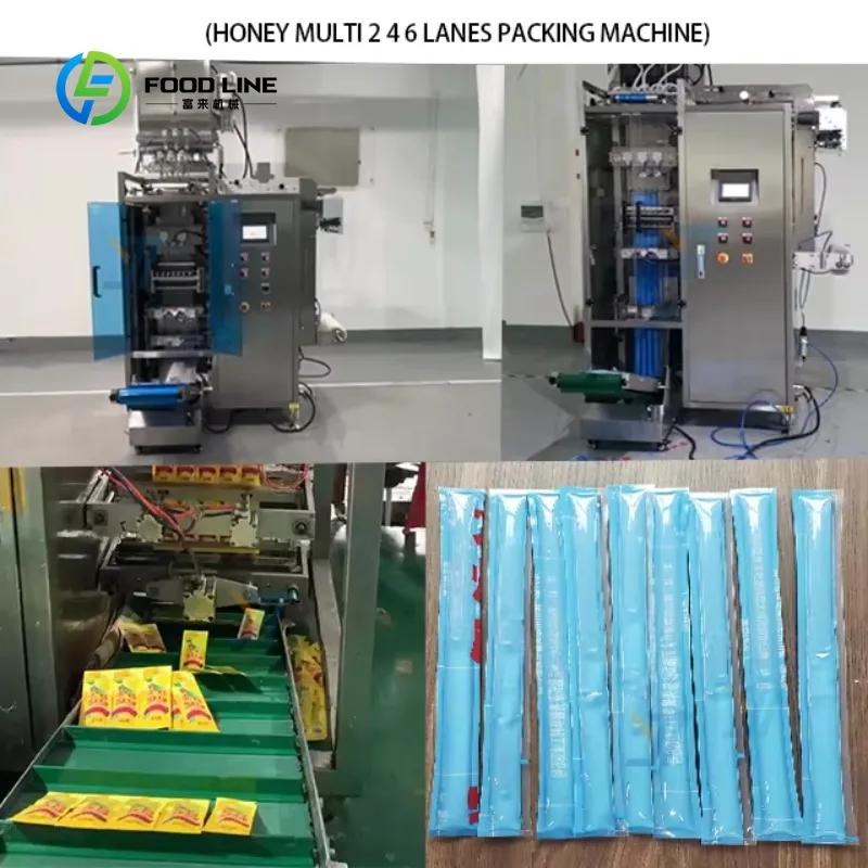 Custom Fully Automatic Honey Filling Production Line Honey Bottle Cup Spoon Filling Machine Honey Processing Packaging Equipment