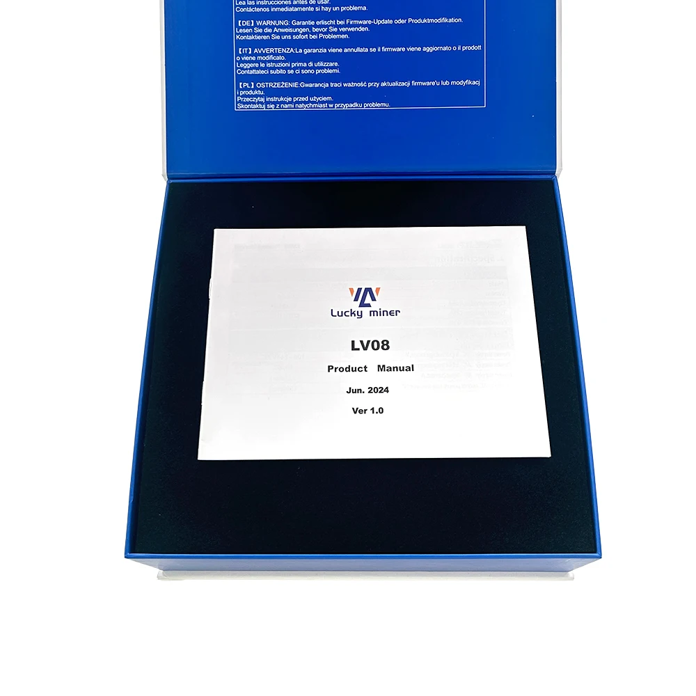 Новый Lucky Miner LV08 4,2TH/s Asic Chip Silent Bitcoin Solo Mini Miner Поддержка SHA256 BTC BCH BSV DGB монеты