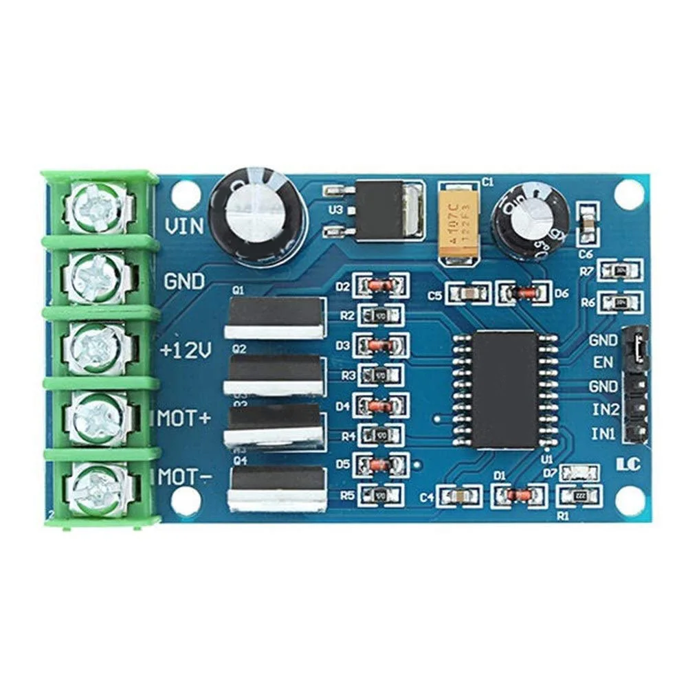 170W High Power H-Bridge Drive Board NMOS with Brakes Forward and Reverse Full-Duty Other Equipments