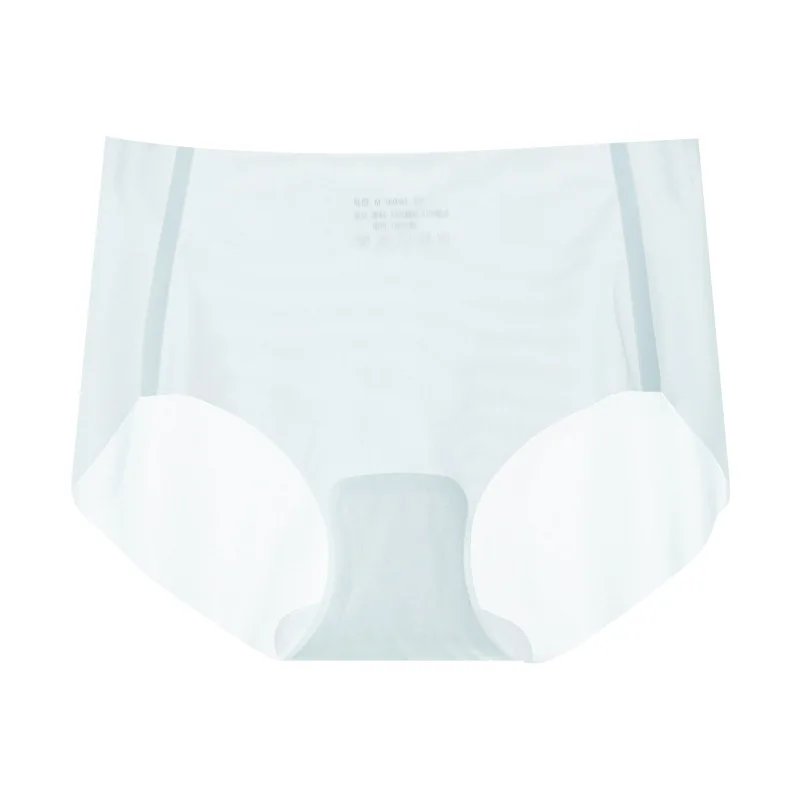 M-XLWomen Sexy Calcinha de Renda, Ice Silk Conforto Cuecas, Cintura Média Roupa Interior Sem Costura, Cuecas de Cor Sólida, Lingerie Feminina