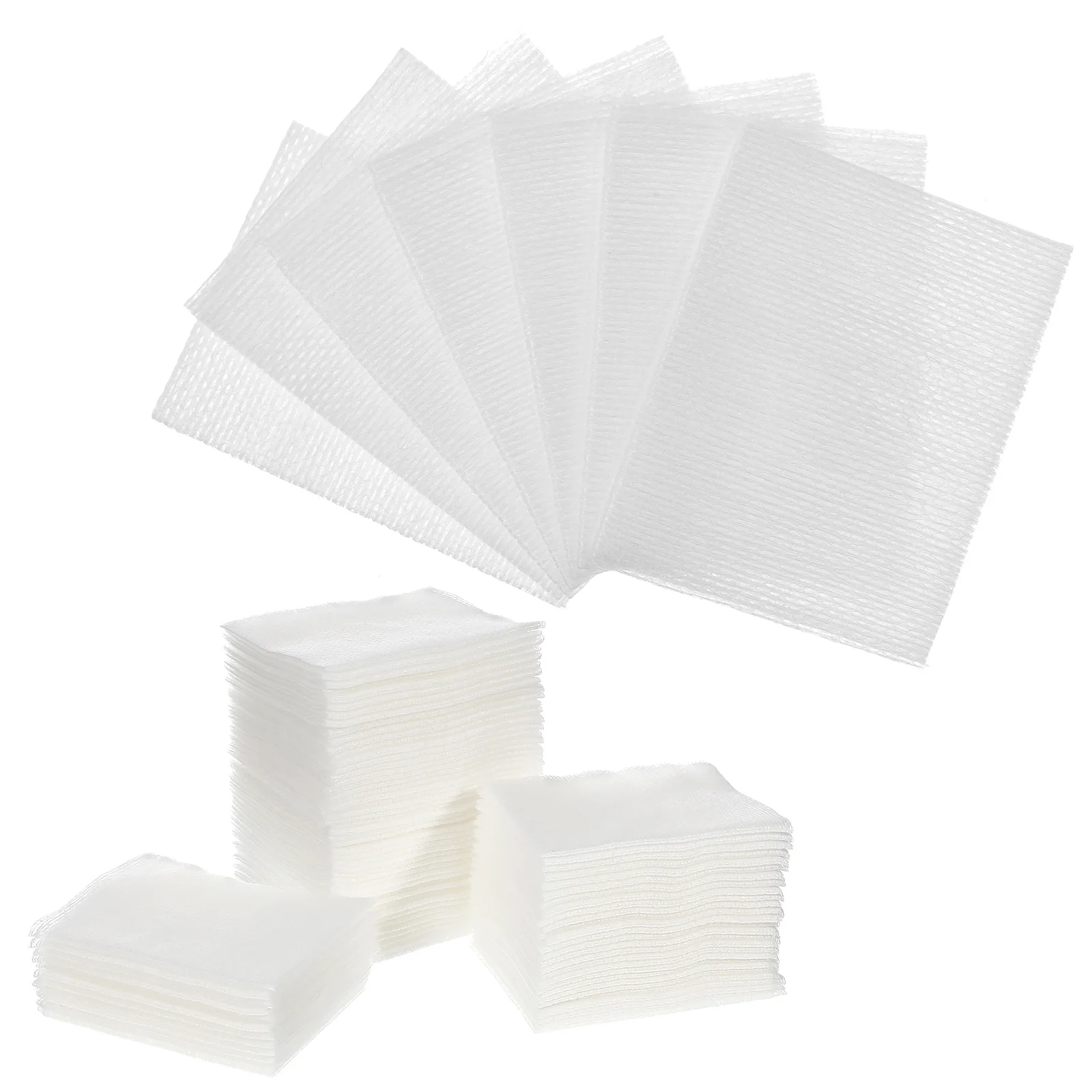 2 عبوة من وسادات القطن المرطبة لحبر الوجه، وسادات إزالة المكياج القابلة لإعادة الاستخدام، صفائح قطنية ناعمة للوجه، ضغط رطب للعناية بالبشرة #1