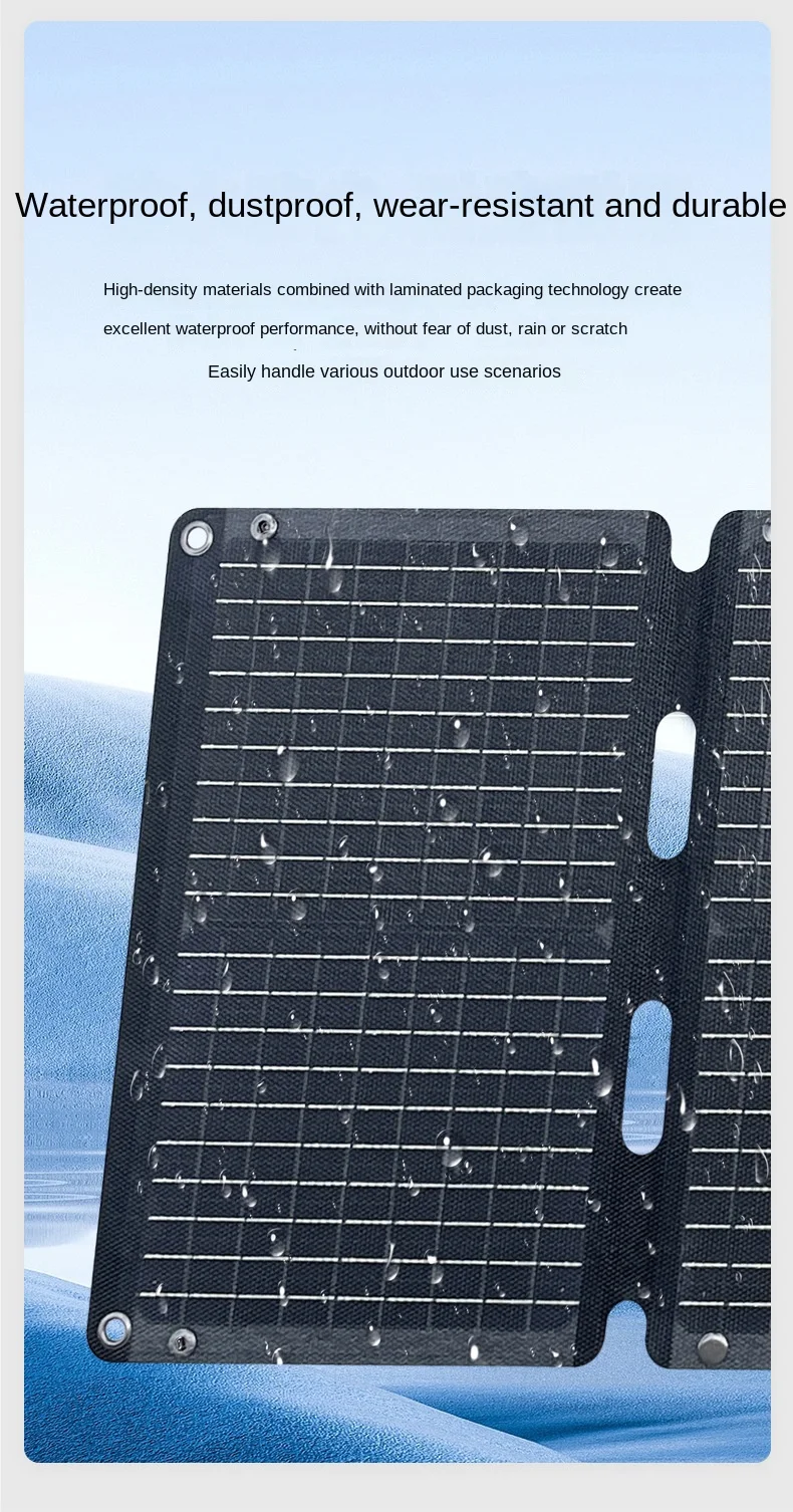 1000W Solar Folding Panel Ecoworthy Portable Bag USB Solar Charger Outdoor Power Hiking Camping Power Generator Gift Alo Ugree