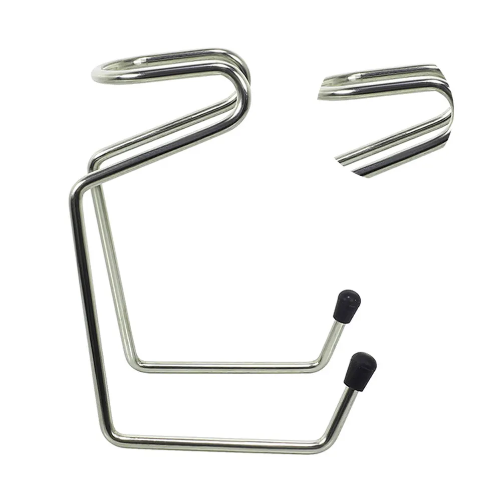 Razor Brush Rack Shave Shaving Stand Mustache Silver Shaver Holder Brushes for Men