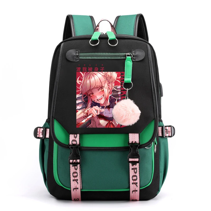 New Anime Himiko Toga Backpack Kids Boy Girl School Bag Cute Bag Women Men Travel Bag Laptop Bag Daily Bag