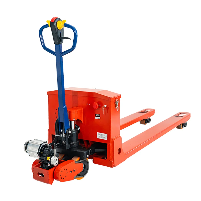 10 Ton Semi-Electric Pallet Truck Semi Electric Hand Pallet Jack Electric Hand Pallet Truck for Efficient Material Handling