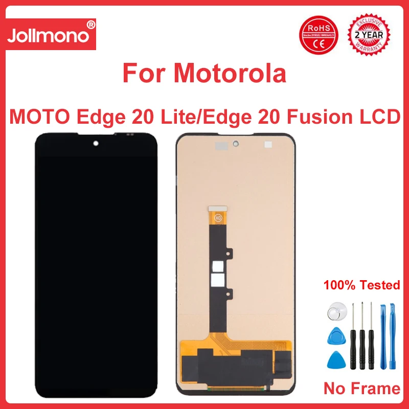 Imagem -02 - Display Lcd Touch Digitizer para Motorola Incell para Moto Edge 20 Lite Moto Edge 20 Fusão