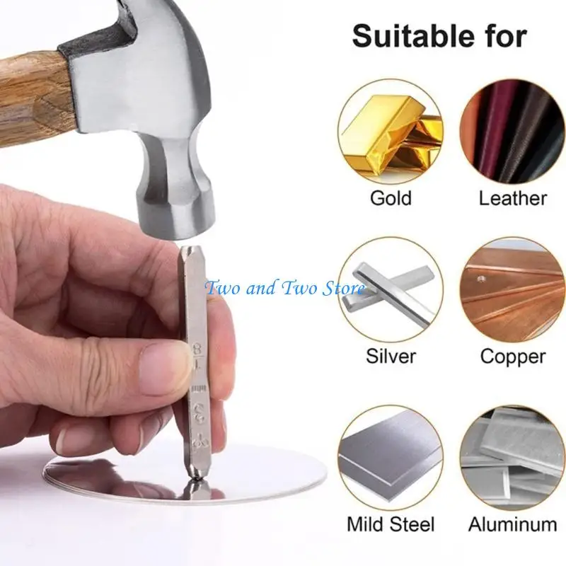 

HX6F 12Pcs Diy Symbol Metal Metal Stamping Different Flowers Printing Tool