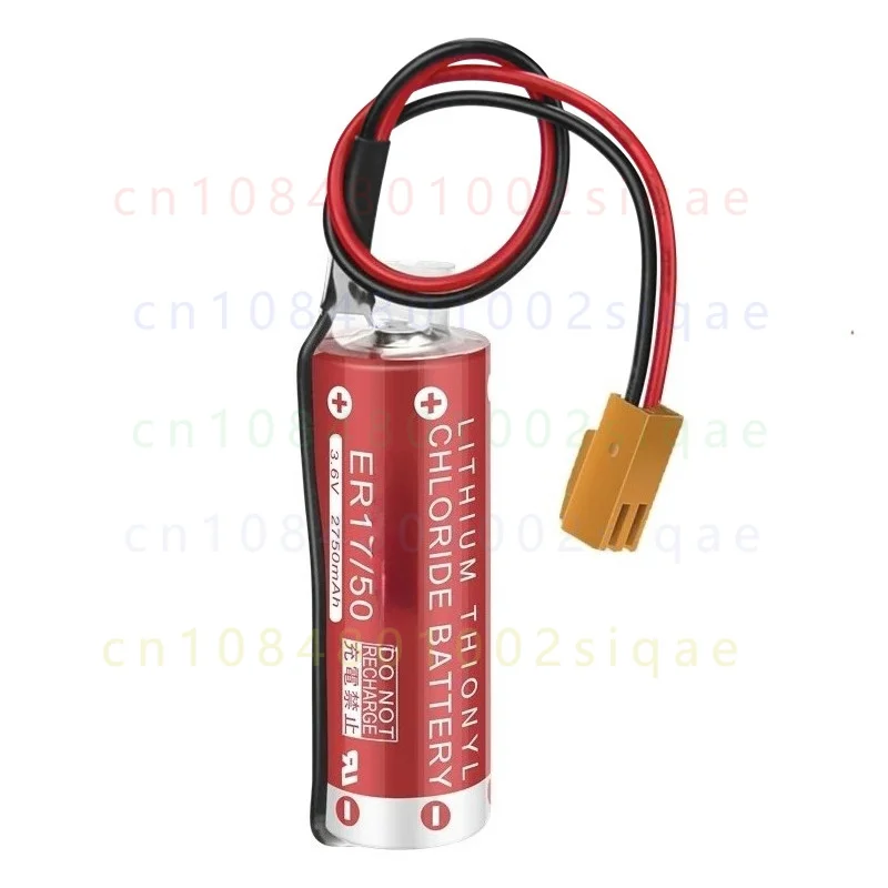 1PCS FOR Maxell ER17/50 3.6V 2750mAh Lithium Battery Yamaha PLC Kawasaki Robot Replacement