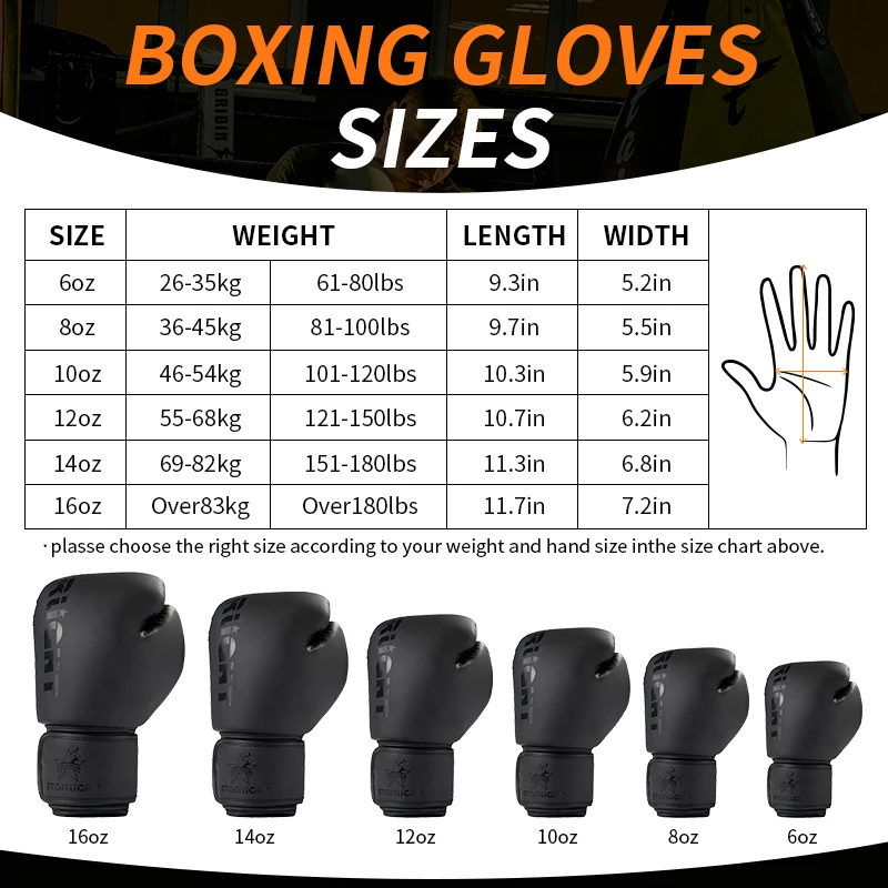 8/10/12 14 16 oz Boxing Gloves Professional Adult Boxing Muay Thai Fighting Gloves Men's and Women's Training Combat Gloves MMA image 2