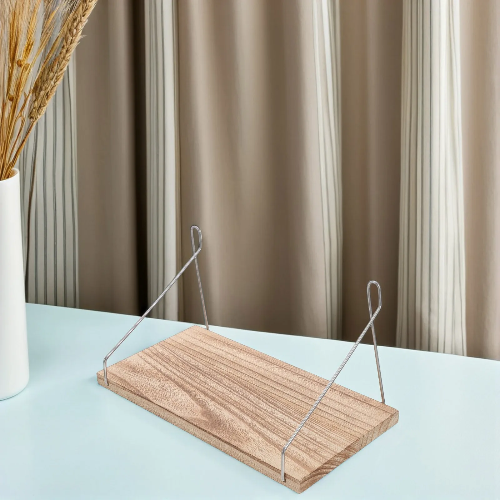 

Mounted Floating Shelf Minimalist Wood Storage Rack For Bedroom Living Room Shelf For Plants Wall Mounted Shelves