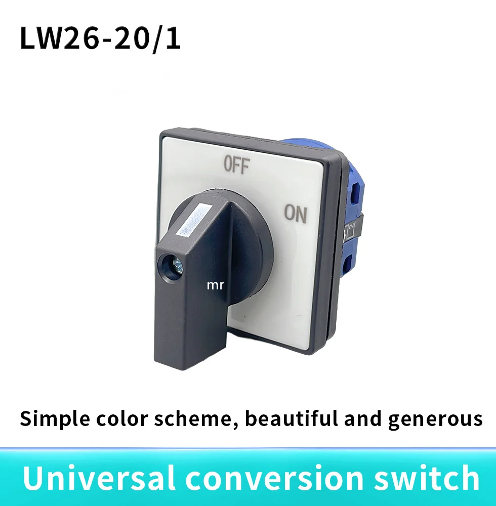 LW26-20 102 Universal transfer switch  three multi-grade double power supply cut off the forward and reverse inverting motor C