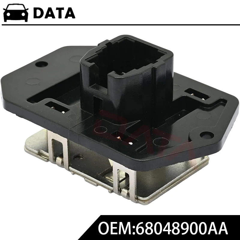 DATA Blower Motor Resistor for Dodge Ram 1500 2500 3500 2009-2010 4500 5500 2011-2018 Fan Control