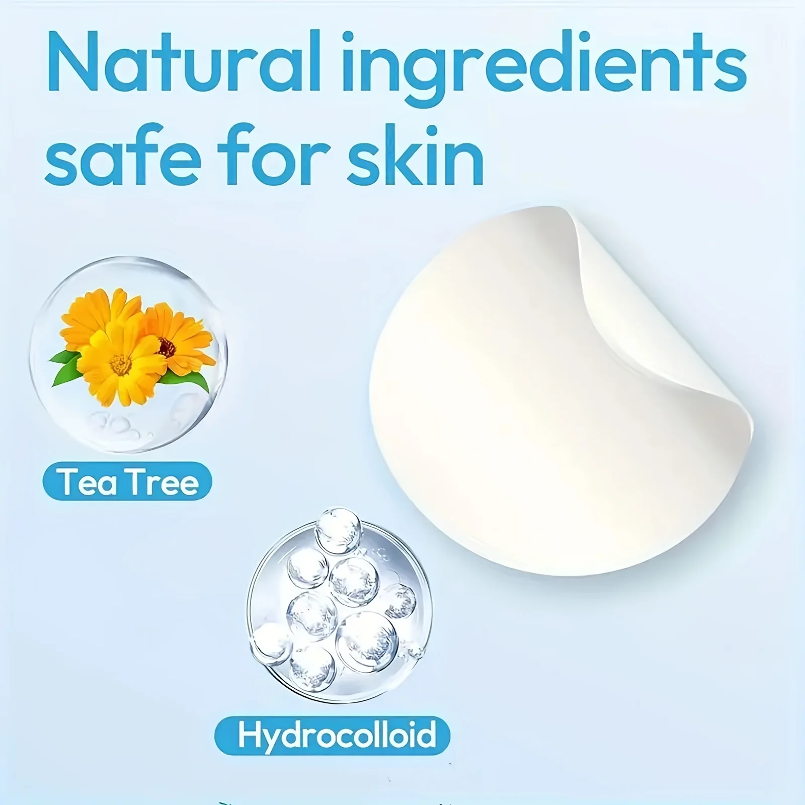 144/360PCS 하이드로콜로이드 투명 원형 여드름 패치, 여드름 및 잡티용 투명 고품질 여드름 패치, 빠르게 흡수