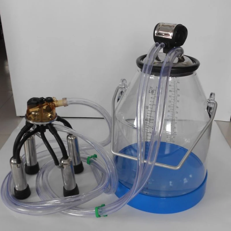 

Milk Bucket Cow Milking Machine for Pipeline milk container