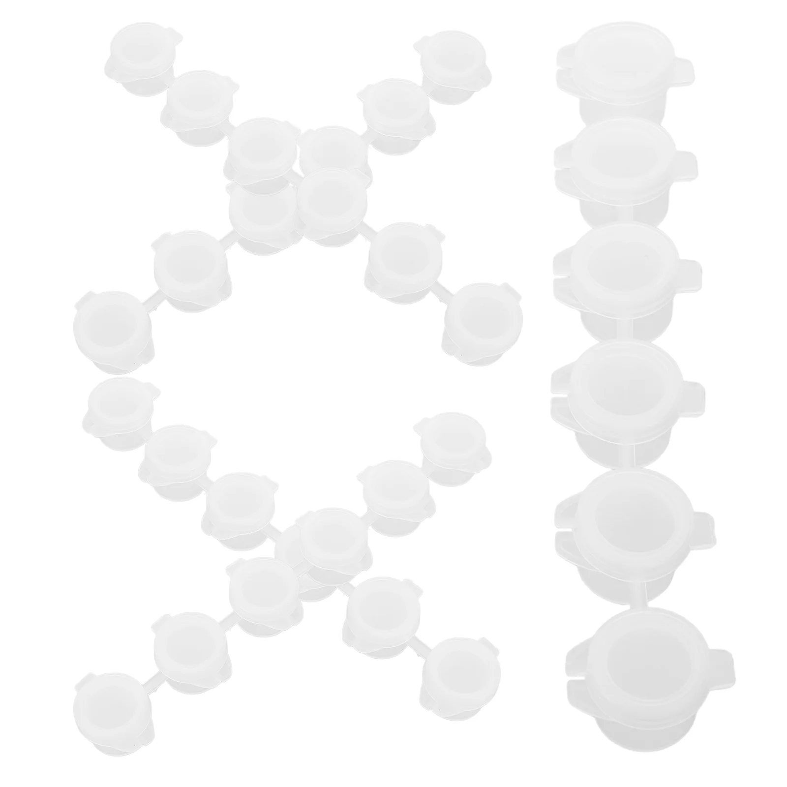 Paint Container with Lid Box Canning Supplies Painting Crafts Small Tools Pe Mini Storage Containers