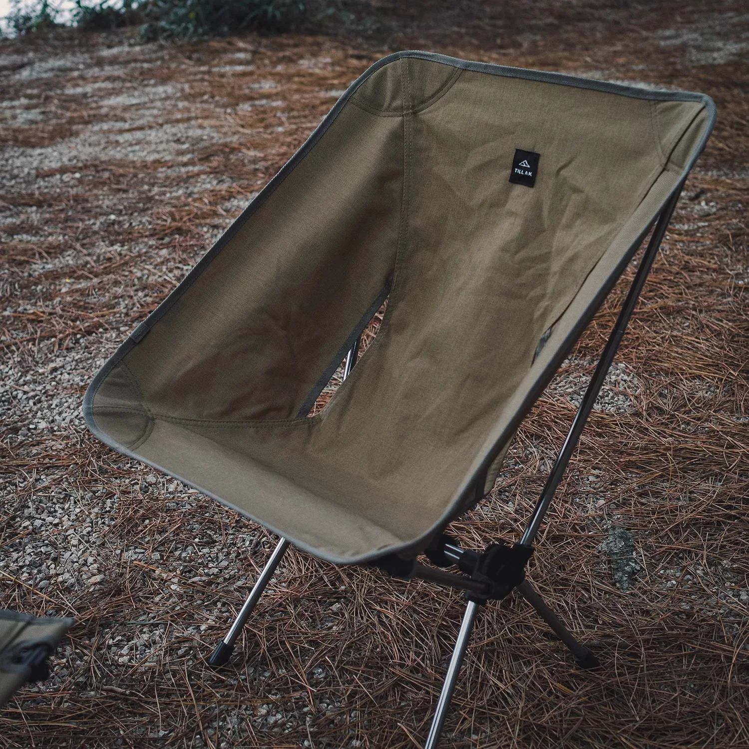 Tillak Stika Cordura Moon Chair, Outdoor Camping Chair, Ultra Lightweight Portable Folding Helinox