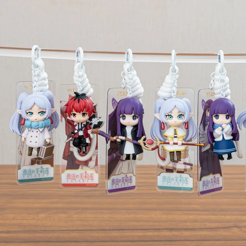 

Frieren: Beyond Journey’S End‌ Q-Version Figure Blind Box Pendant Keychain Ornament Pendant Bag Decor For Anime Fans Gift