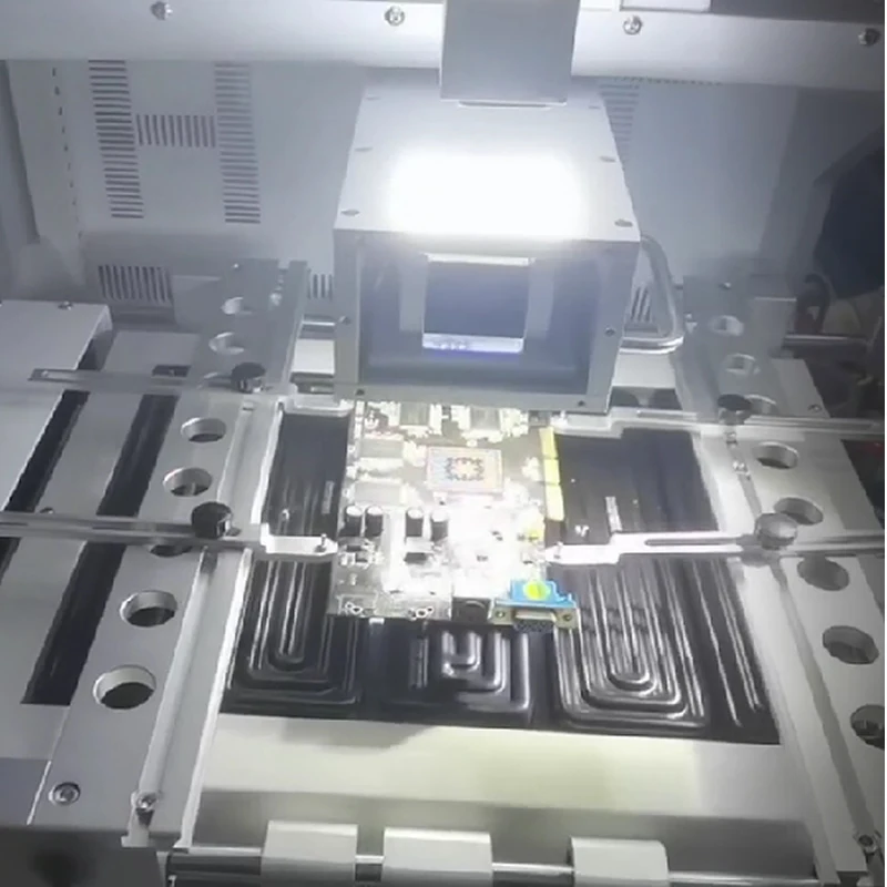 LY-R890A BGA rework station 220V with Automatic align CCD alignment system and HD touch screen