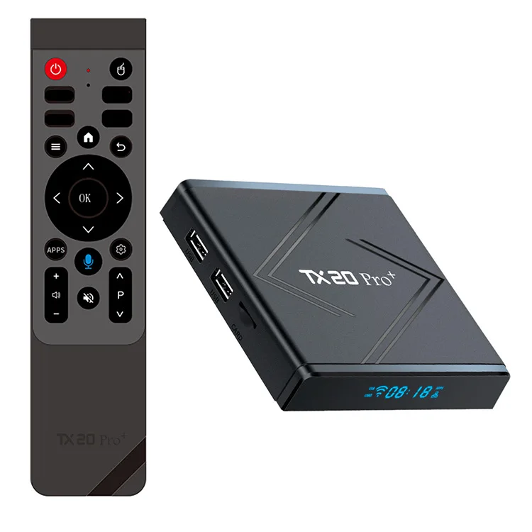 

TX20 PRO plus set-top box Android TV box dual-band 5GWiFi Bluetooth voice remote control tv box