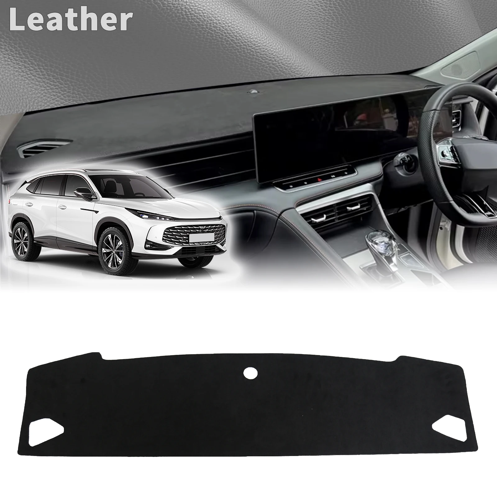 

fit for MG HS EHS 2024 2025 2026 PHEV Car Dashboard Anti‑UV Sunshade Cover Non‑Slip Protective Mat Dash Pad Auto Accessories