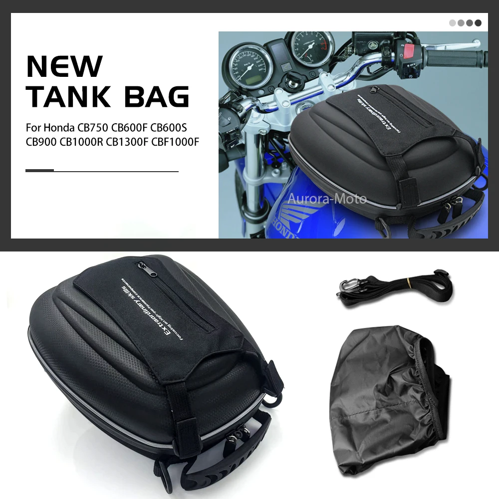 Untuk Honda Hornet 600 900 CB1000R CB1300F CBF500 CBF600N tas tangki tas navigasi sepeda motor tas tahan air Aksesori Tanklock