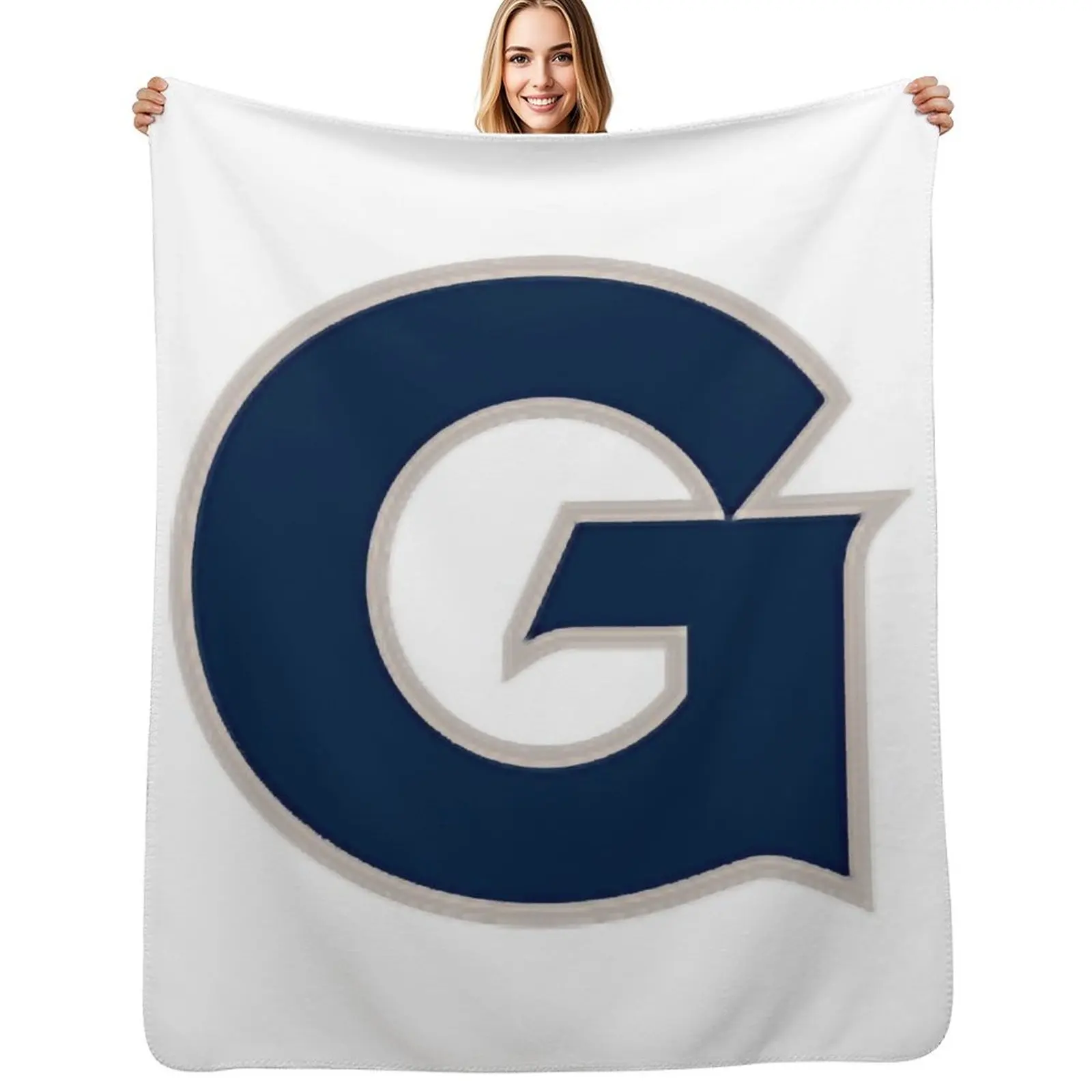 

Georgetown University Logo Throw Blanket decorative Quilt Bed Fashionable Blanket