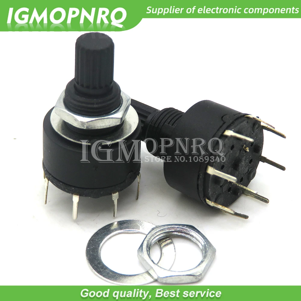 RS16 RS26 Selectable Band Rotary Channel Selector Switch Single Deck Rotary Switch Band Selector 1P12T 2P6T 3P4T 4P3T