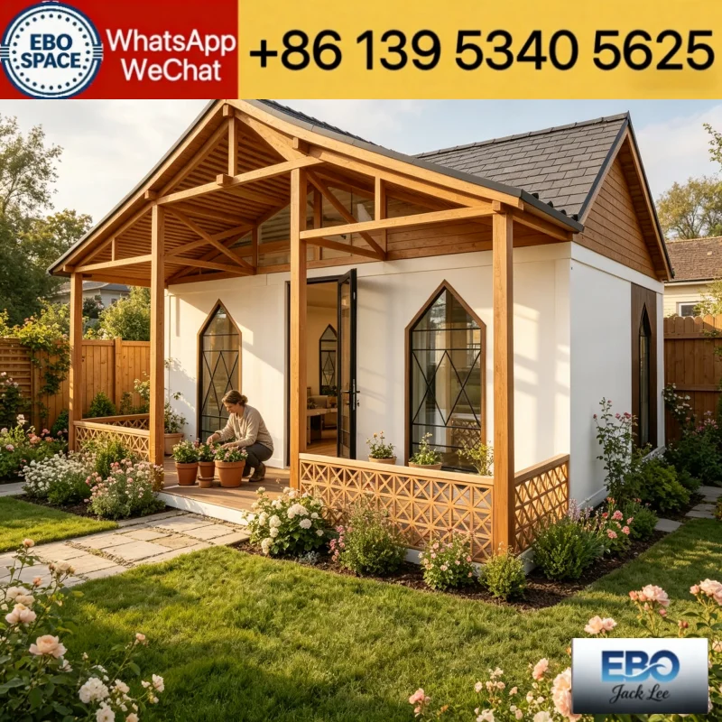 Modern Expandable Container House Fold Out Prefab Mobile Expand Tiny House Custom Size For Villa Hotel Camping Construction Site