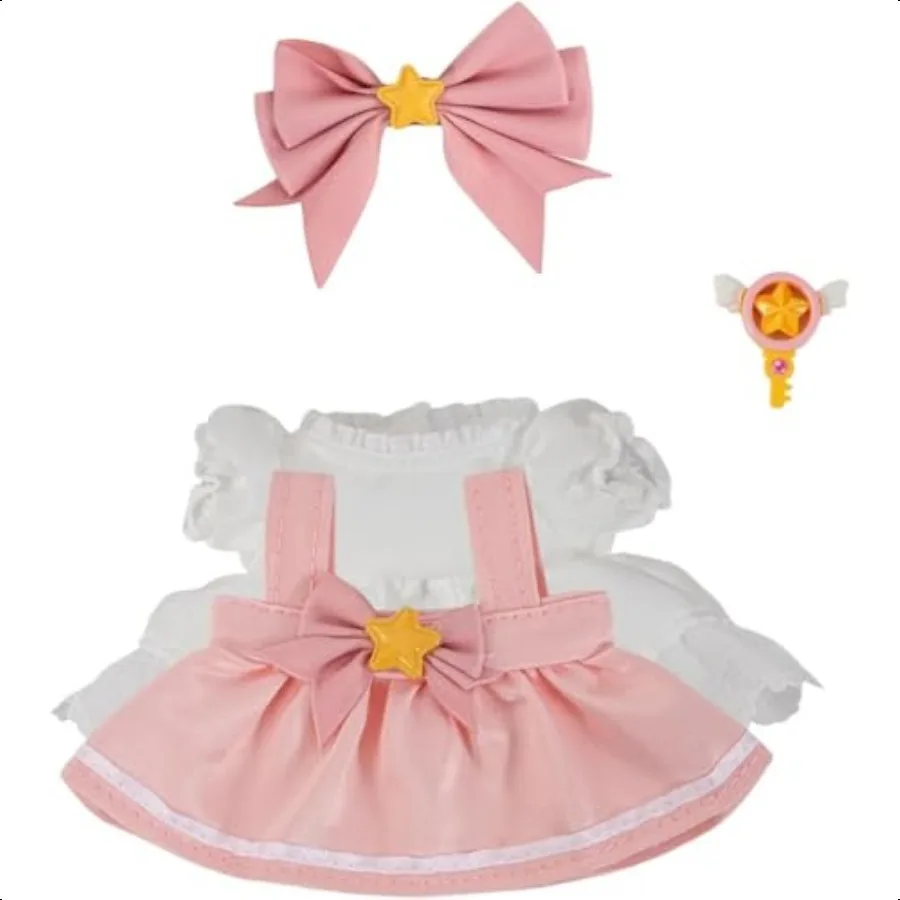 

YAMASO 17cm Doll Clothes for 17cm Doll Accories Including 1 Set of Skirts 1 Hair Clip 1 Magic Wand Without Dolls