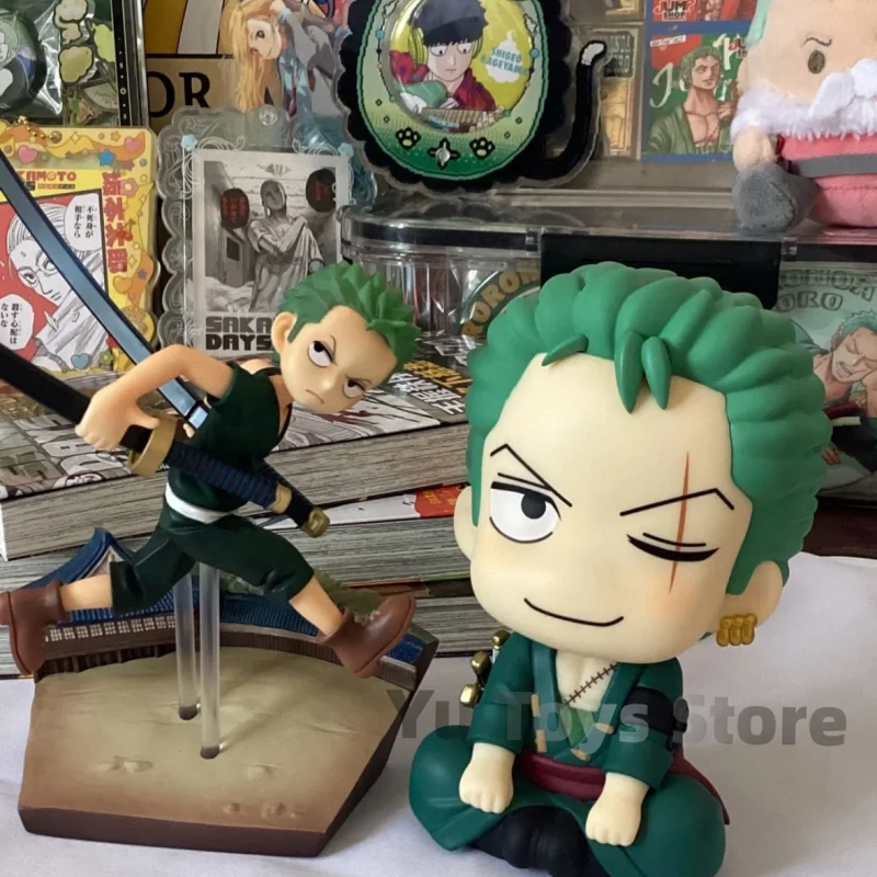 Original Megahouse One Piece Childhood Series Roronoa Zoro Figure Run!run!run! Figure Model Anime Statue Doll Toys Birthday Gift