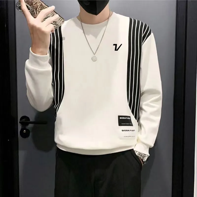 

명품 Autumn Golf Wear Men 2024 New Luxury T-shirt Korean Stripe Casual Long Sleeves High Quality Golf Tee Men's Golf Clothing 골프용품