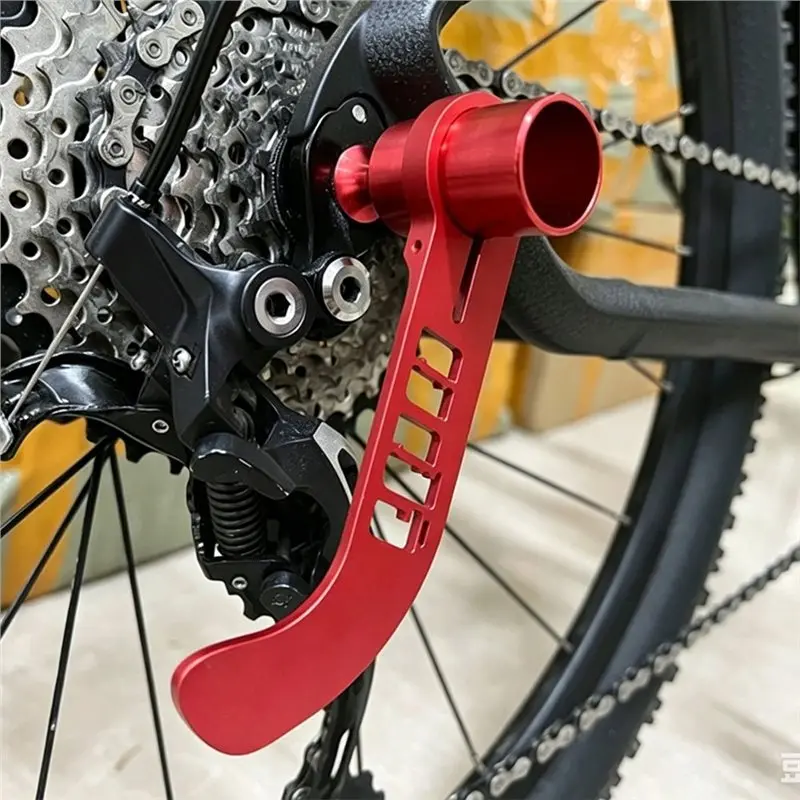 Picture 4: A06F-Bicycle Derailleur Guard Quick Release Bike Rear Derailleur Protector Gear Mount Bracket