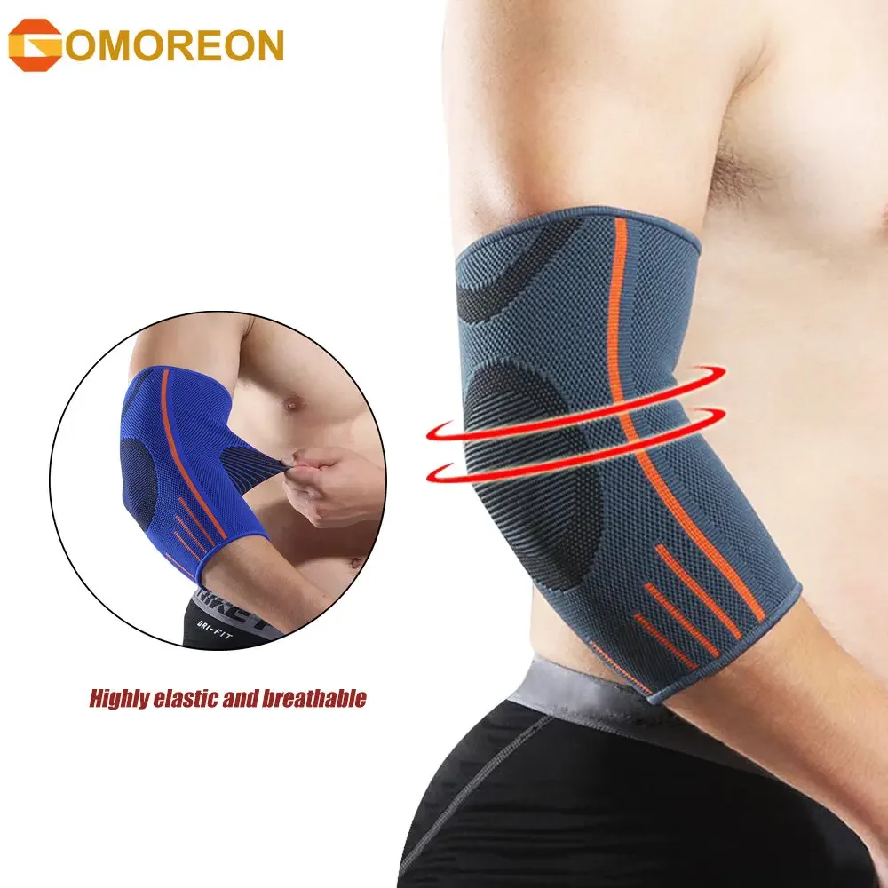 1Pcs Elbow Brace Compression Support Sleeve for Tendonitis Tennis Golfers Elbow Treatment, Arthritis, Workouts, Weightlifting