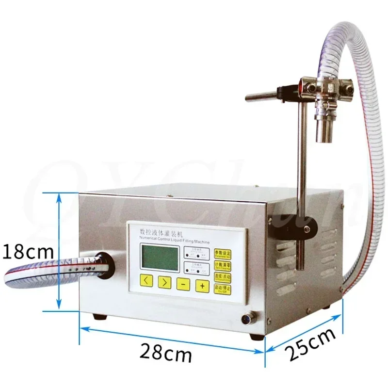 QH-G41A Laundry liquid toilet cleaning agent soy sauce vinegar glass water automatic quantitative liquid filling machine 210W